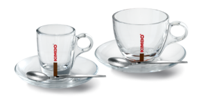Kimbo glassware cups groupage